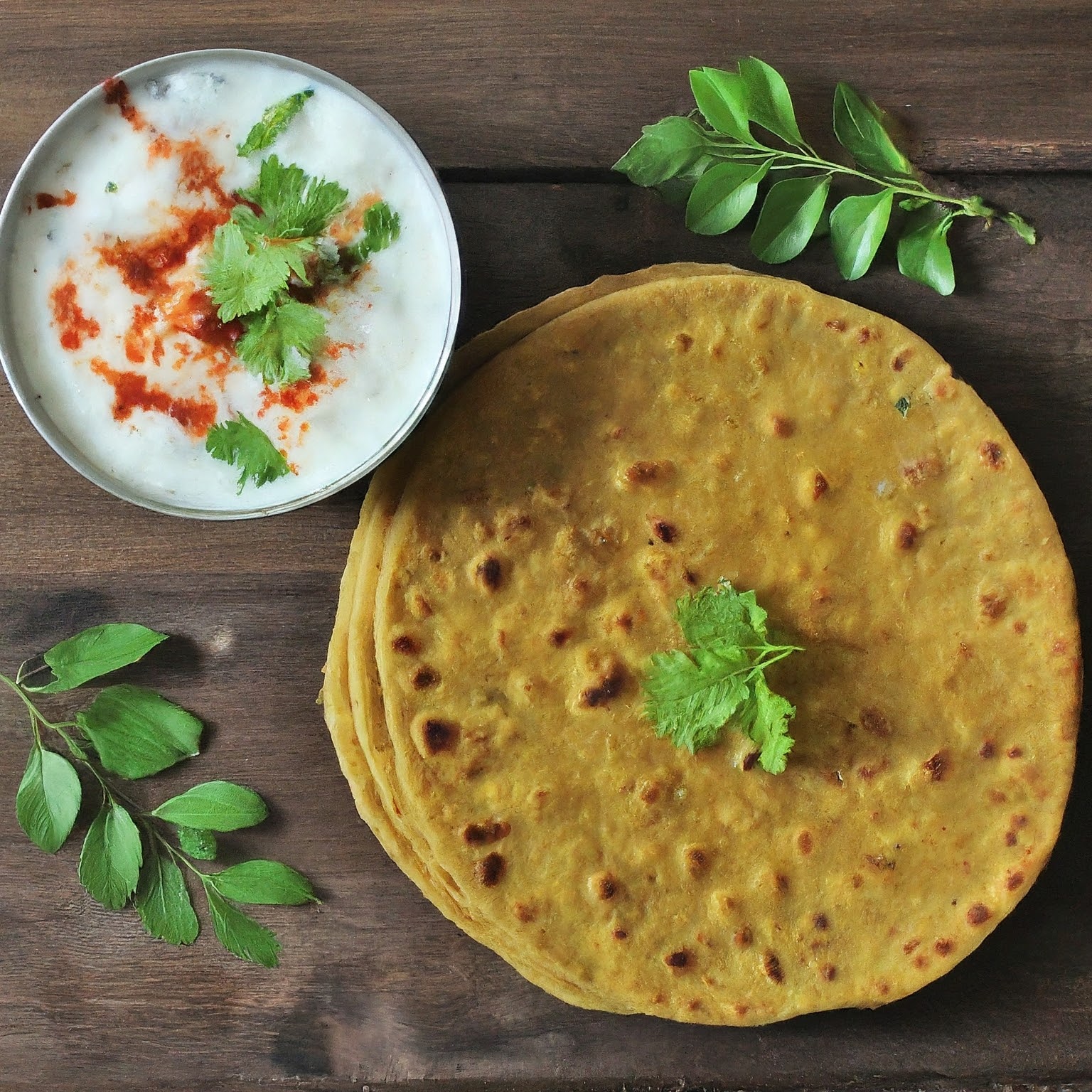 moong dal paratha Diptis food